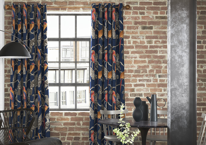 Aviary, Marine - Made to Measure Curtains - Image 3